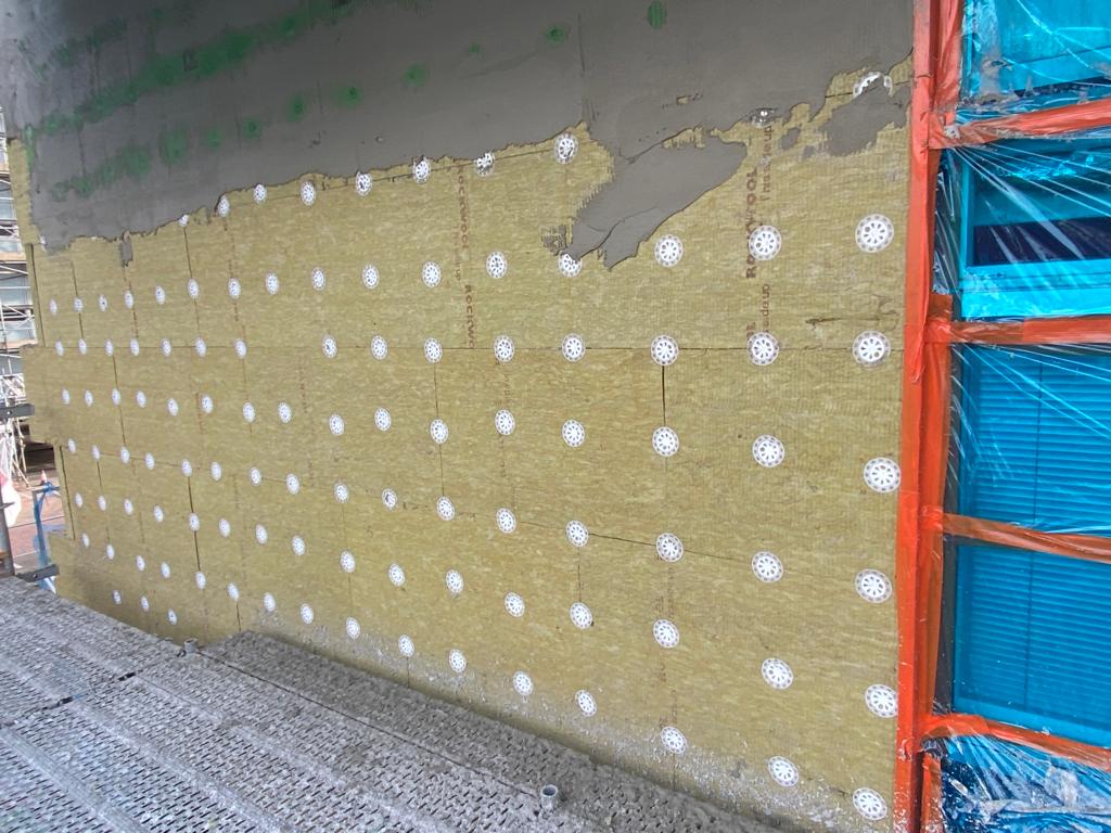 external wall insulation rendering